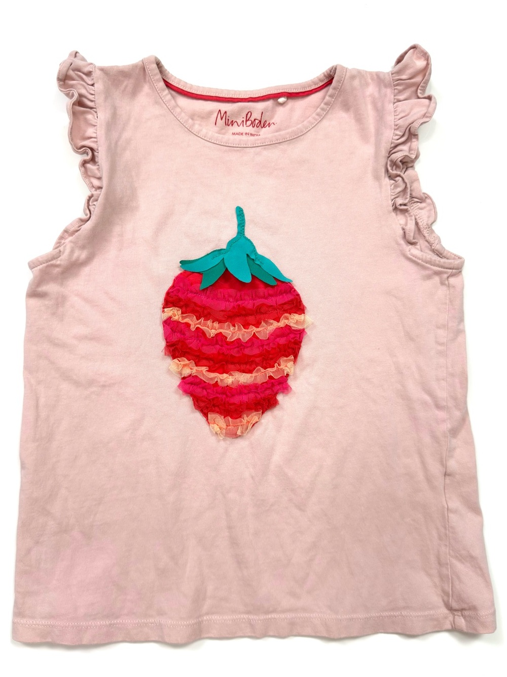 Mini Boden Strawberry Top